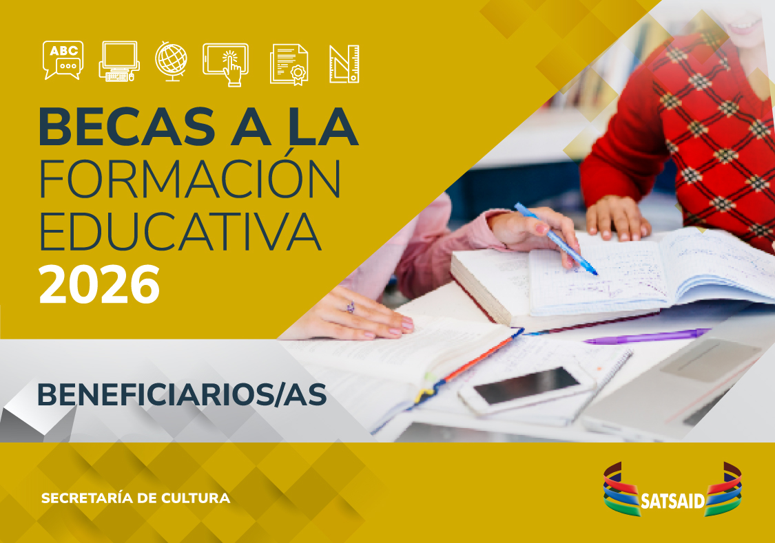 BECAS A LA FORMACIÓN EDUCATIVA 2026: CONSULTÁ EL LISTADO DE BENEFICIARIOS Y BENEFICIARIAS