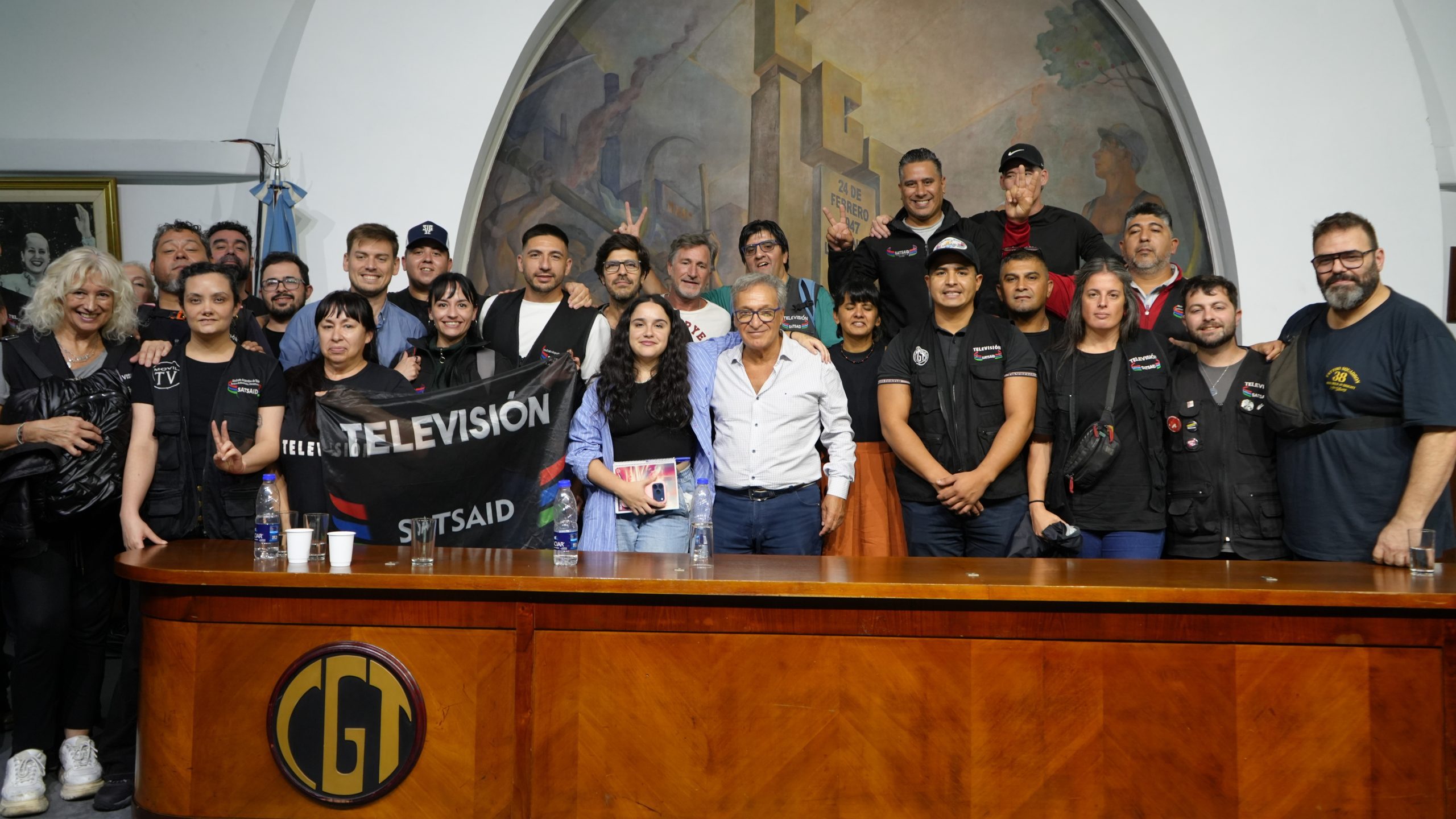SATSAID PRESENTE EN LA PRIMERA CHARLA DE “CGT DEBATE: ENCUENTROS PARA UN PROYECTO DE PAÍS” CON OFELIA FERNÁNDEZ