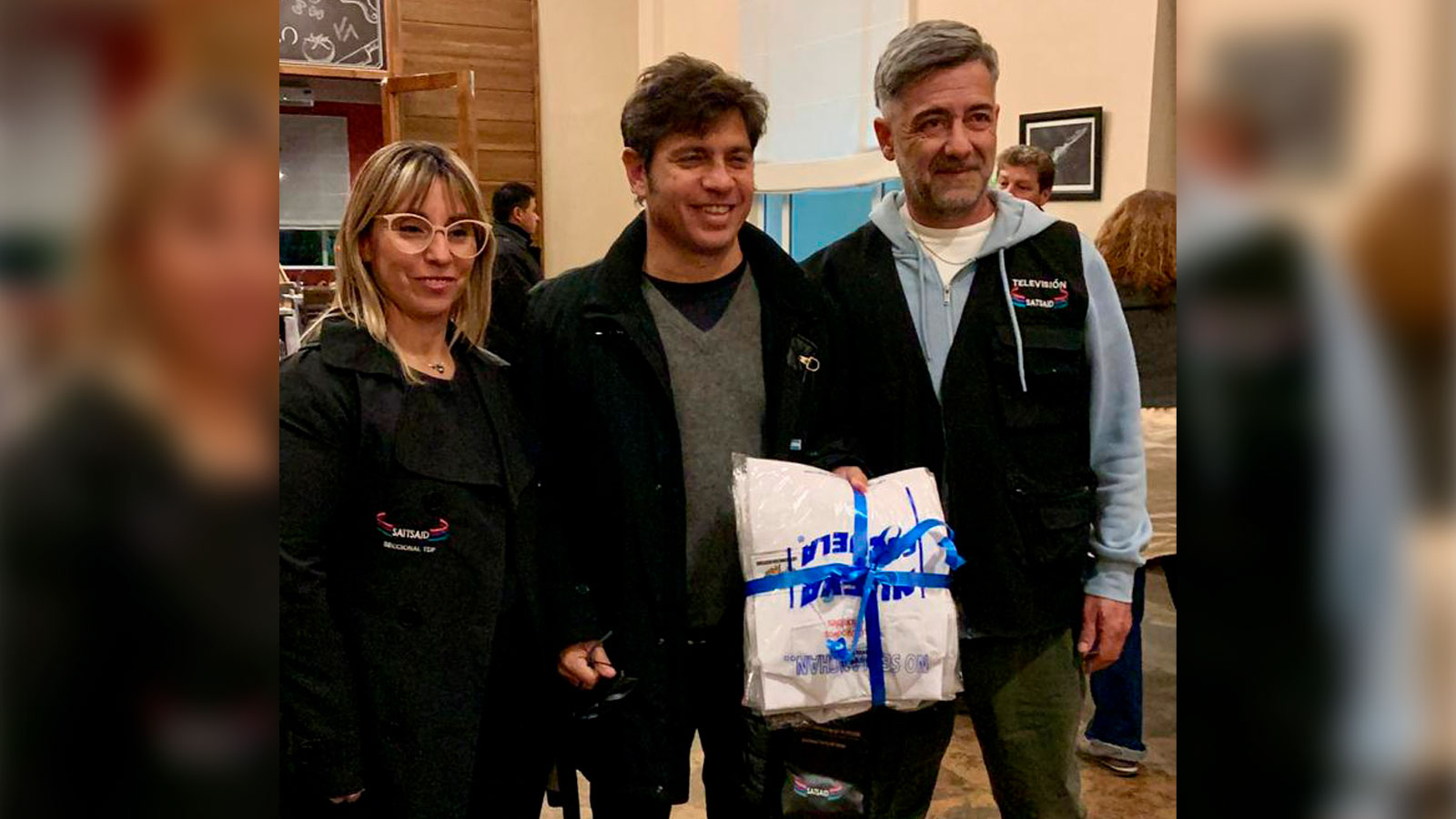TIERRA DEL FUEGO: SATSAID RECIBIÓ A KICILLOF EN SU VISITA POR EL 2 DE ABRIL