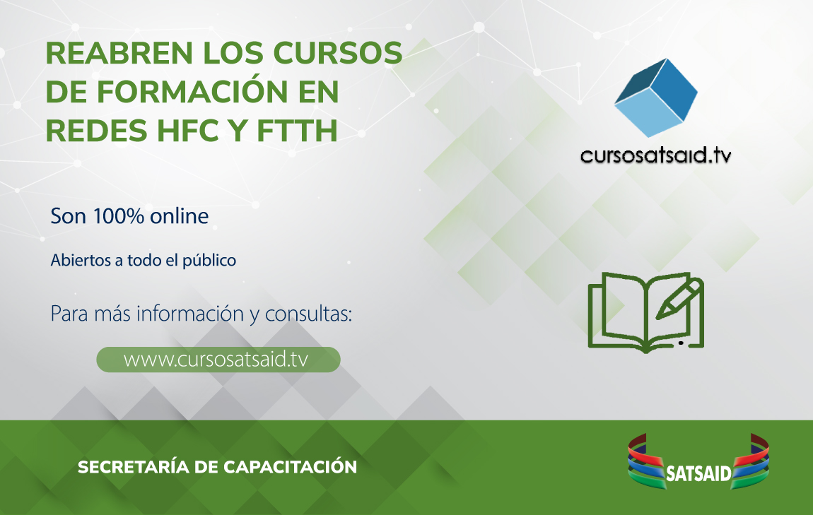 REABREN LOS CURSOS DE FORMACIÓN EN REDES HFC Y FTTH