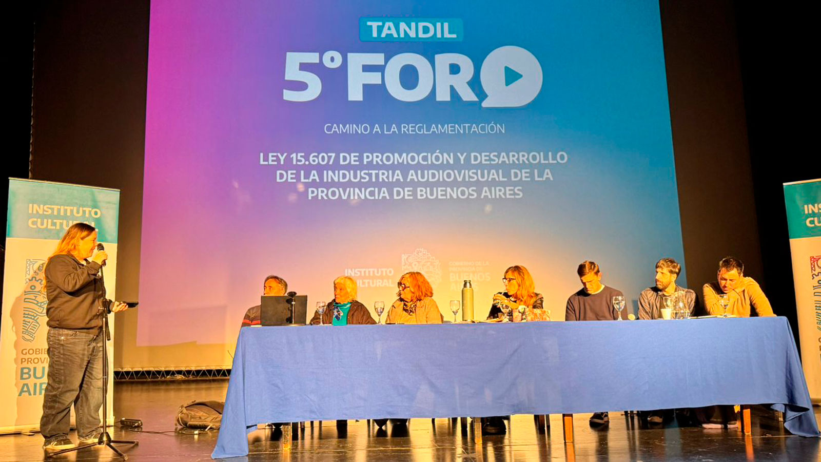 SATSAID PRESENTE EN EL FORO HACIA LA REGLAMENTACIÓN DE LA LEY DE PROMOCIÓN Y DESARROLLO AUDIOVISUAL DE PBA 