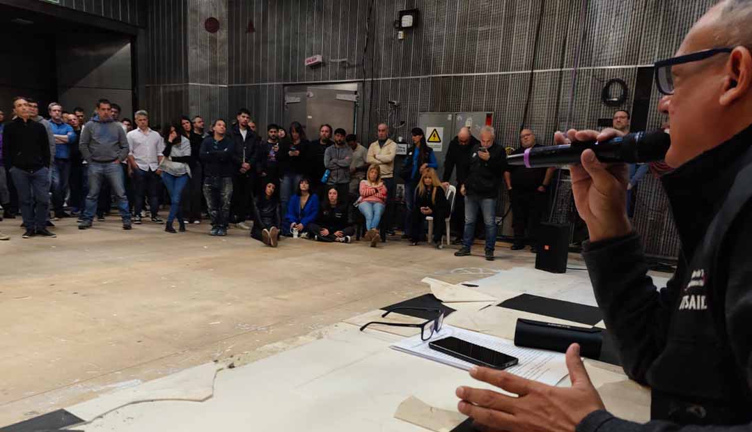 TV PÚBLICA: PLAN DE LUCHA Y MOVILIZACIÓN A LOS MARTÍN FIERRO 