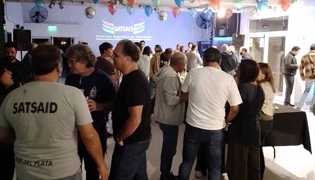 MAR DEL PLATA: ENCUENTRO, CHORIPANEADA Y MÚSICA EN EL SUM DE LA SECCIONAL 