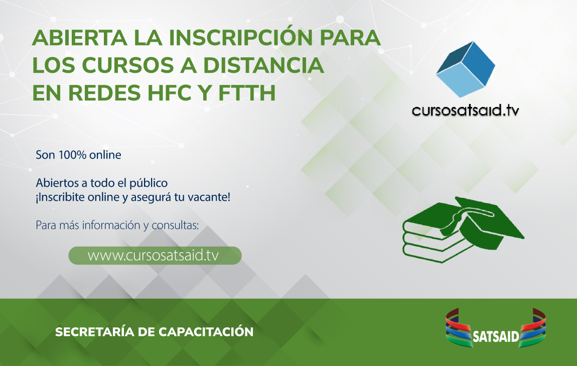 ABIERTA LA INSCRIPCIÓN PARA LOS CURSOS A DISTANCIA EN REDES HFC Y FTTH