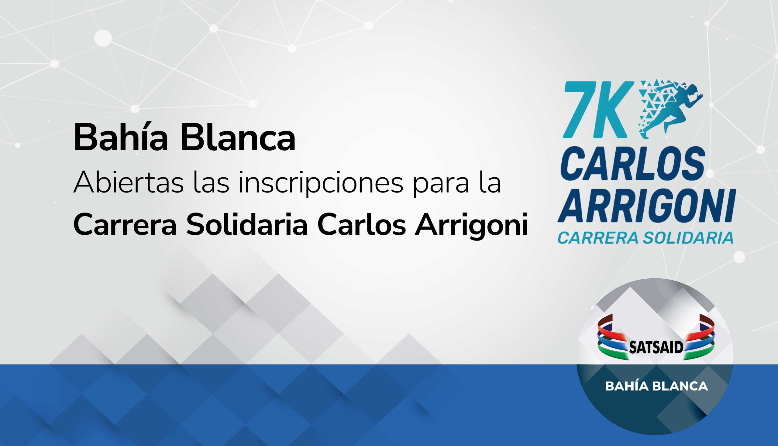 BAHÍA BLANCA: ABIERTAS LAS INSCRIPCIONES PARA LA CARRERA SOLIDARIA CARLOS ARRIGONI 