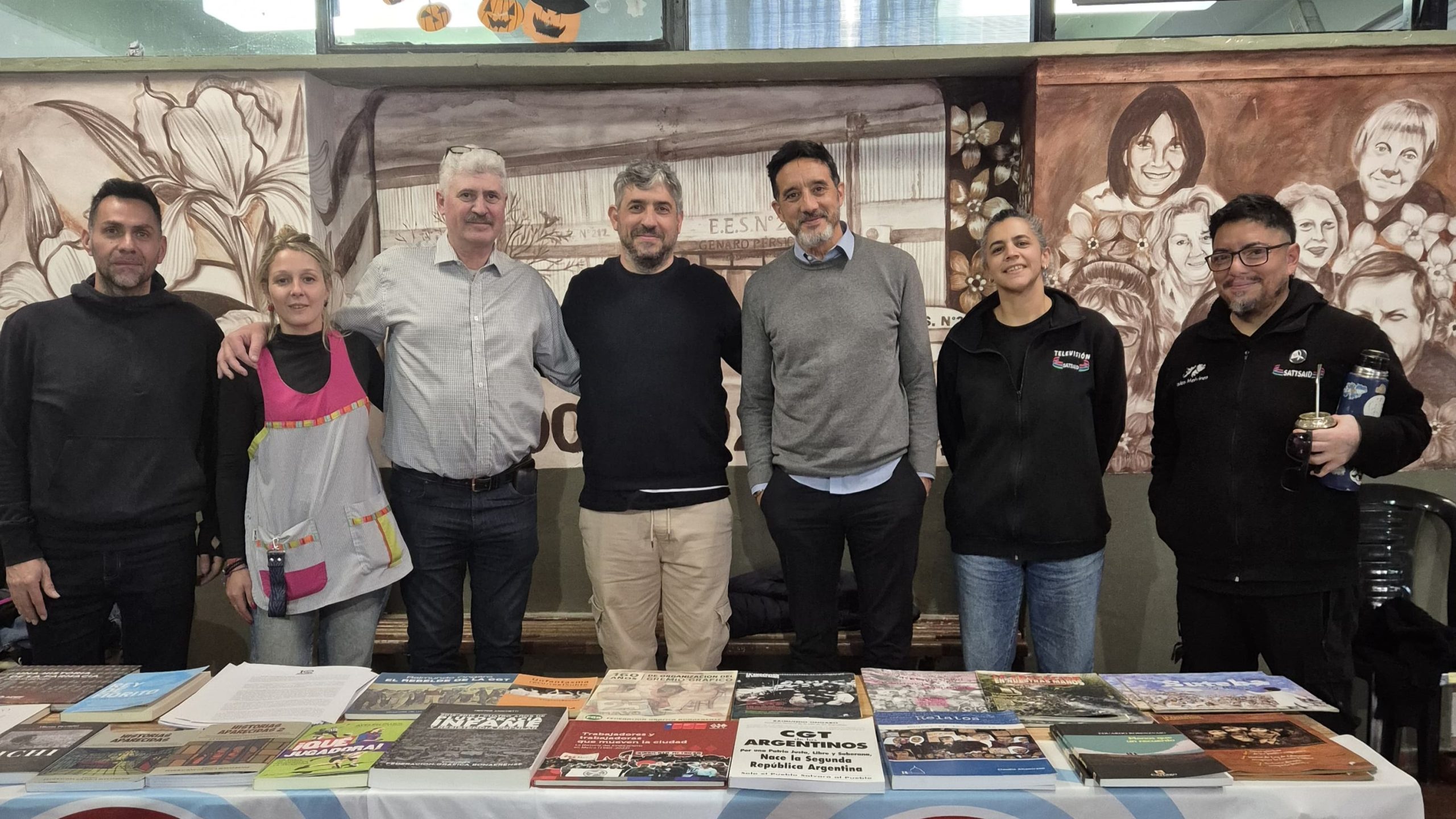 LA PLATA: SATSAID PRESENTE EN LA FERIA DEL LIBRO DE GENERAL PAZ