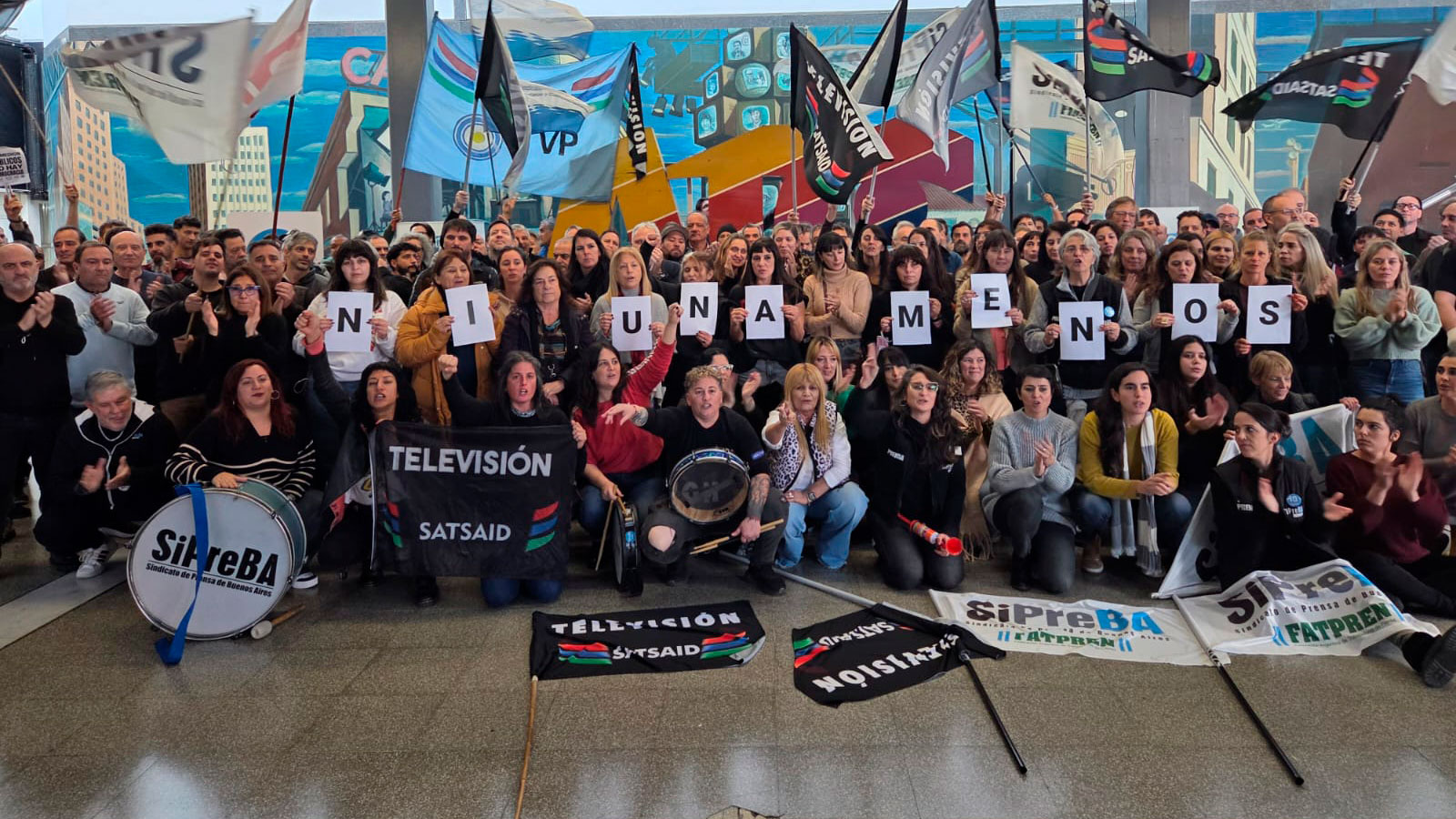 TV PÚBLICA: SE VOTÓ POR UNANIMIDAD LA CONTINUIDAD DEL PLAN DE LUCHA