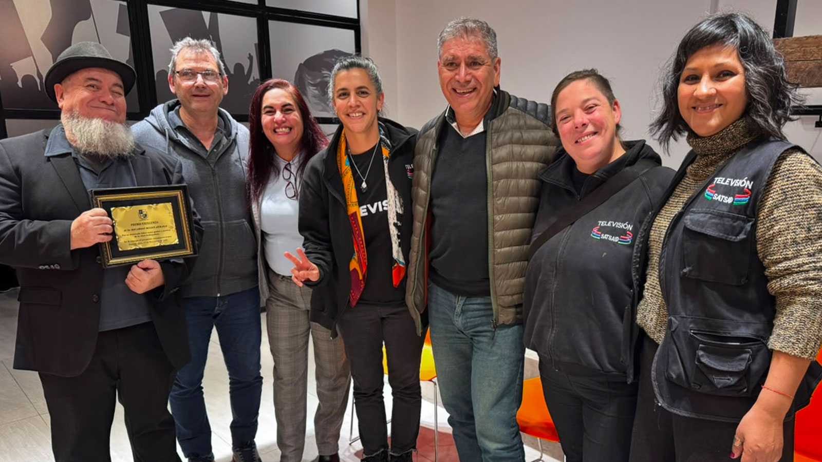 SATSAID PRESENTE EN LA ENTREGA DEL PREMIO EXCELENCIA A RICARDO ROJAS AYRALA
