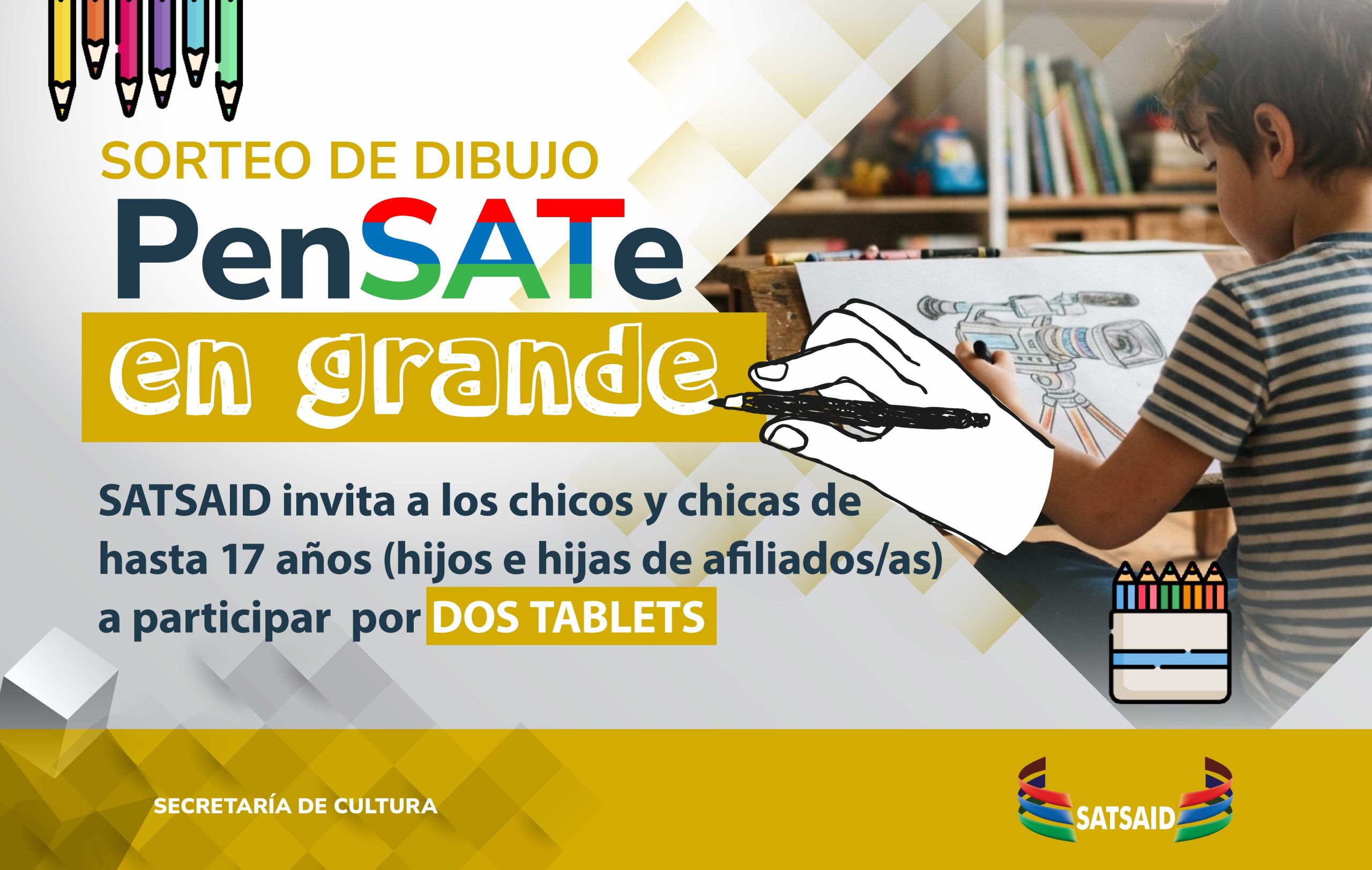 SORTEO DE DIBUJO “PENSATE EN GRANDE”
