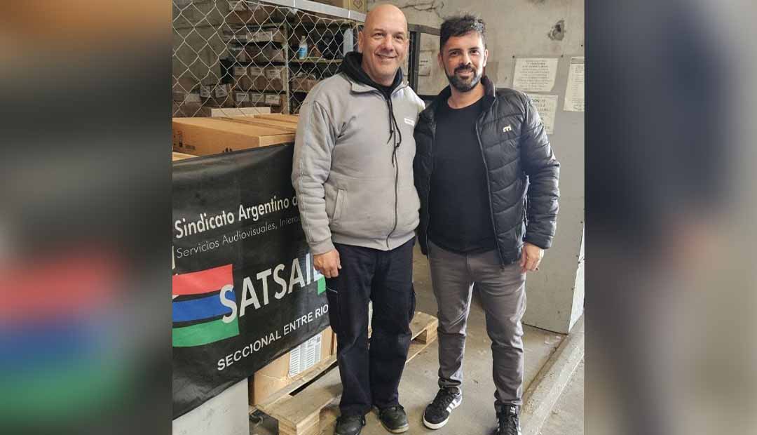 ENTRE RÍOS: TRABAJADORES DE LA BASE PARANÁ DE REDETEC