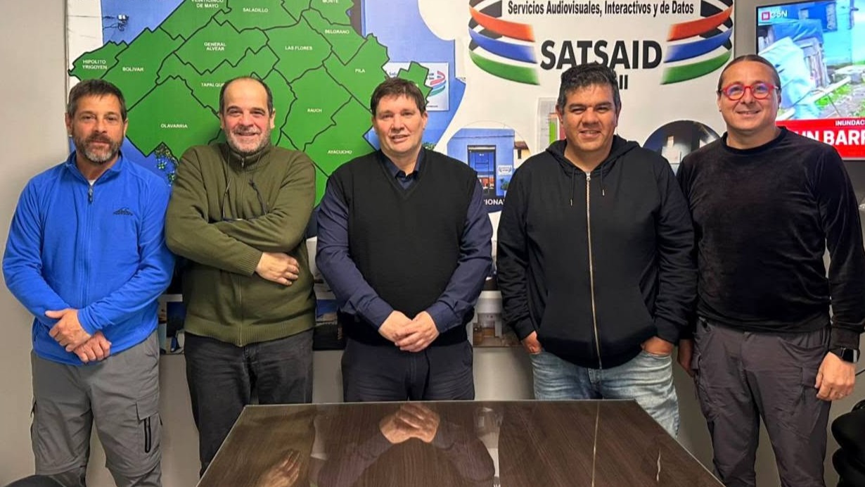BUENOS AIRES ZONA 2: SATSAID RECIBIÓ AL INTENDENTE DE LAS FLORES 
