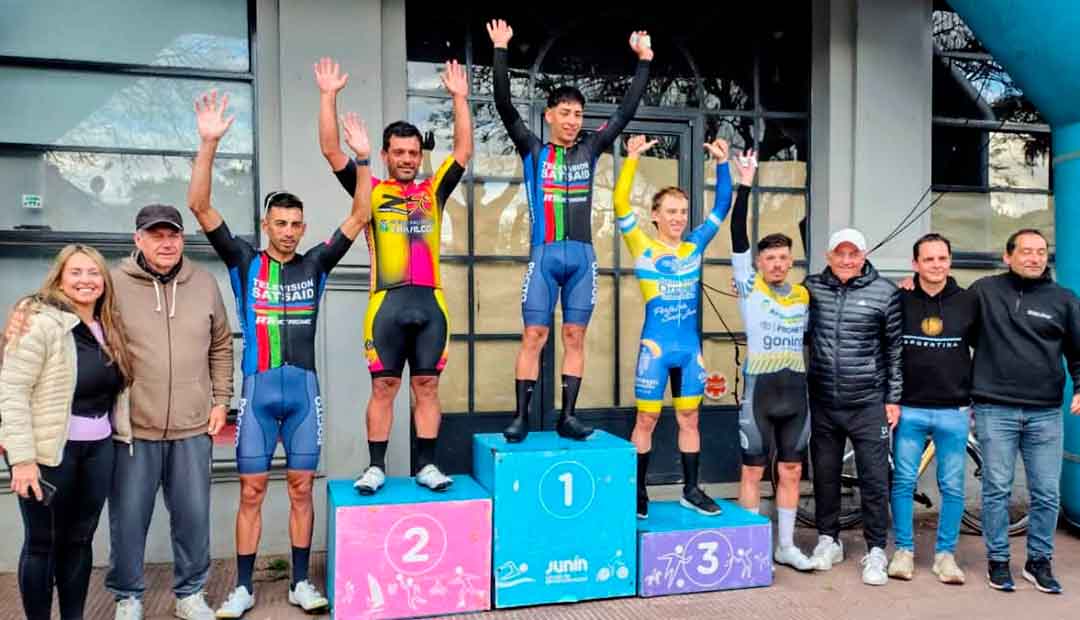 CICLISMO: EL SAT CONQUISTÓ EL PODIO DEL GRAN PREMIO “SEBASTIÁN CANCIO” 