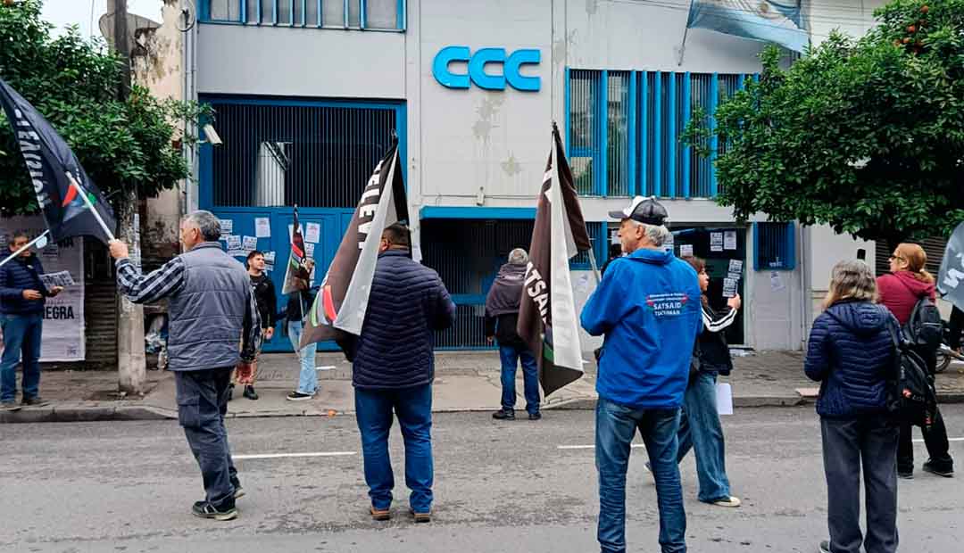 TUCUMÁN: ¡BASTA DE DESPIDOS INJUSTIFICADOS EN CCC!