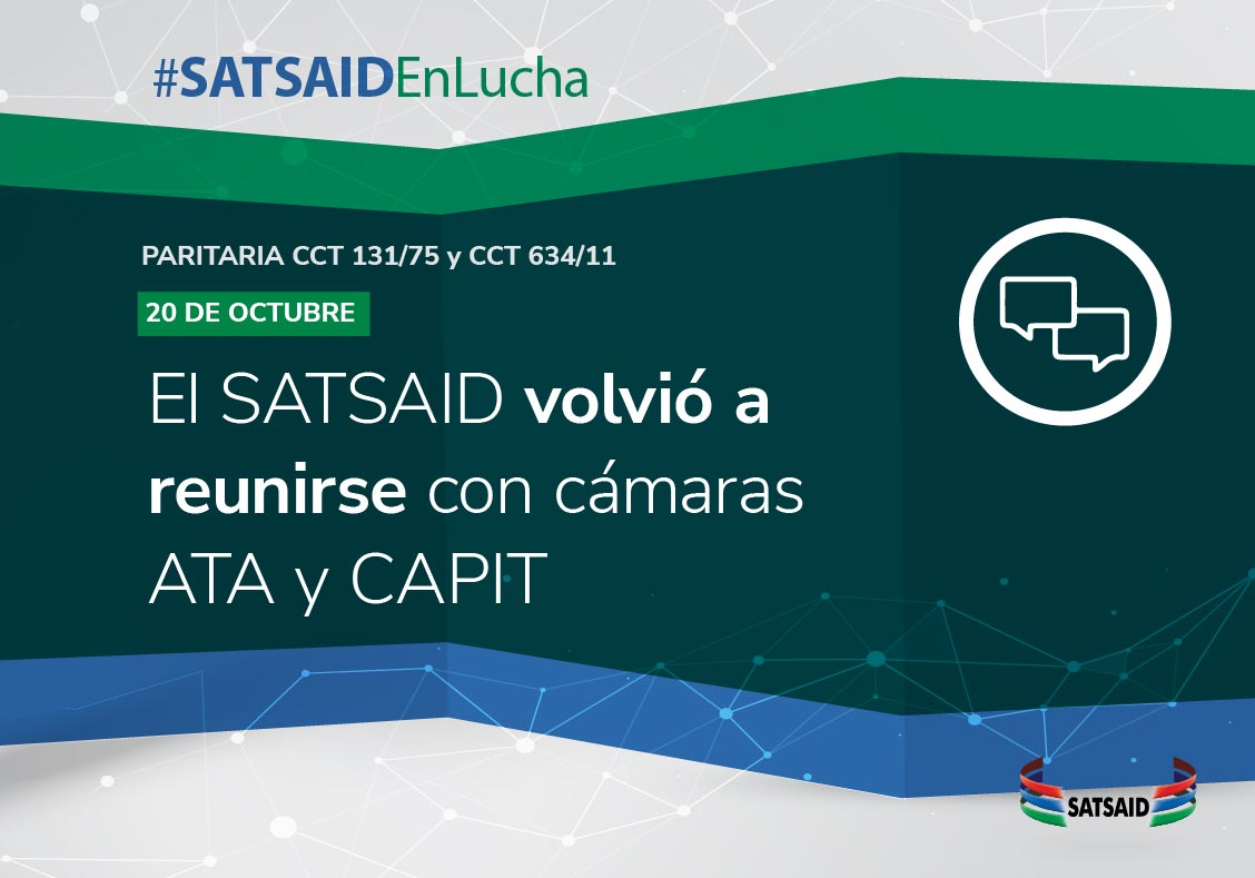 EL SATSAID VOLVIÓ A REUNIRSE CON CÁMARAS ATA Y CAPIT 